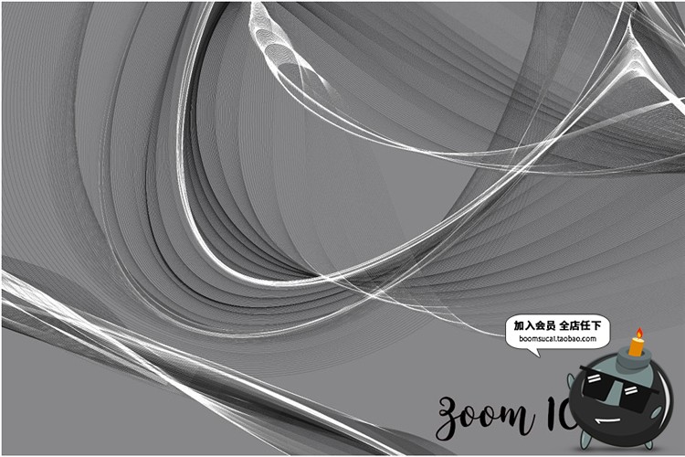 图片[3]-邪恶恶魔魔鬼黑白恐怖光效丝带飘沙特效效果叠层PNG免抠背景素材-设计猿