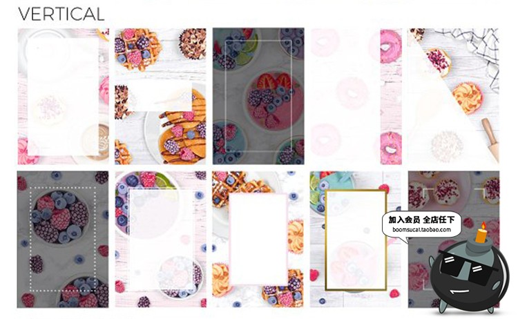 图片[8]-特色甜点甜甜圈美食蛋糕海报广告图文排版海报宣传PSD模板PS素材-设计猿