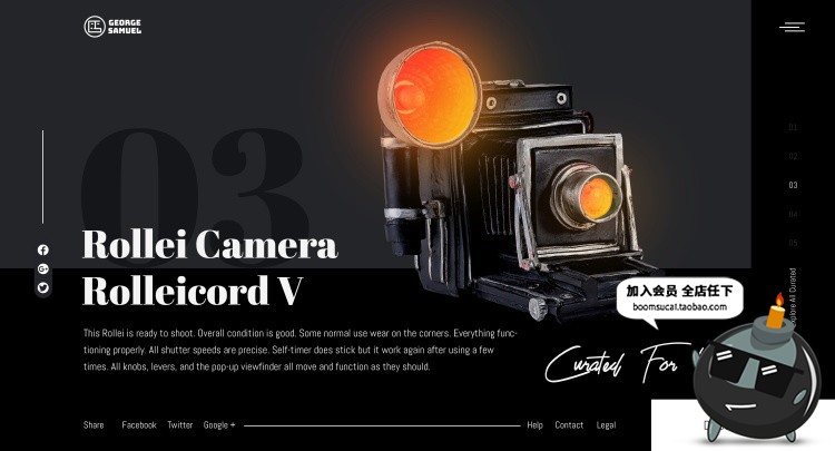 图片[6]-大气时尚多种多样风格企业产品页面排版官网网页PSD模版素材-设计猿