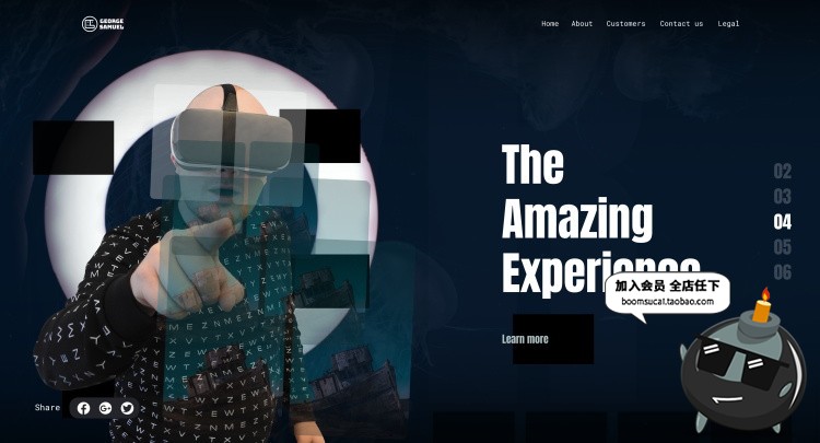 图片[10]-大气时尚多种多样风格企业产品页面排版官网网页PSD模版素材-设计猿