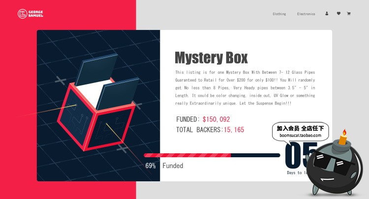 图片[13]-大气时尚多种多样风格企业产品页面排版官网网页PSD模版素材-设计猿