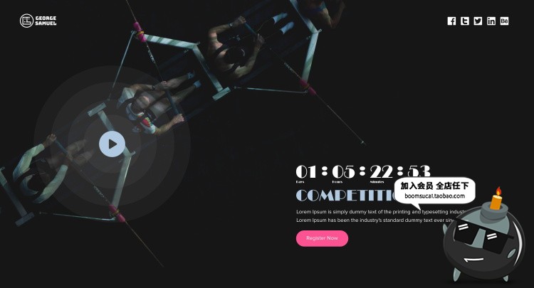 图片[15]-大气时尚多种多样风格企业产品页面排版官网网页PSD模版素材-设计猿