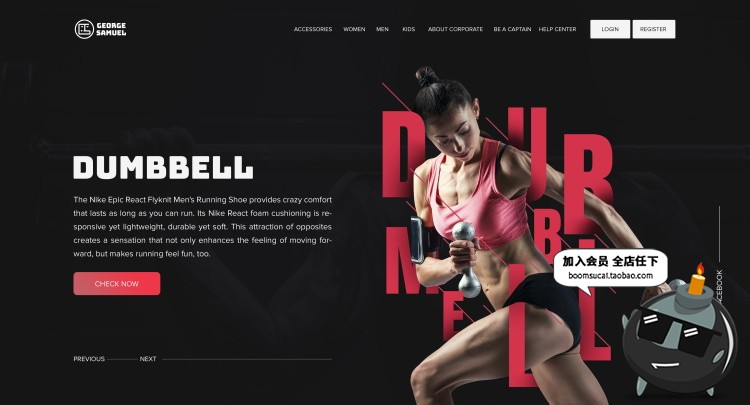 图片[22]-大气时尚多种多样风格企业产品页面排版官网网页PSD模版素材-设计猿