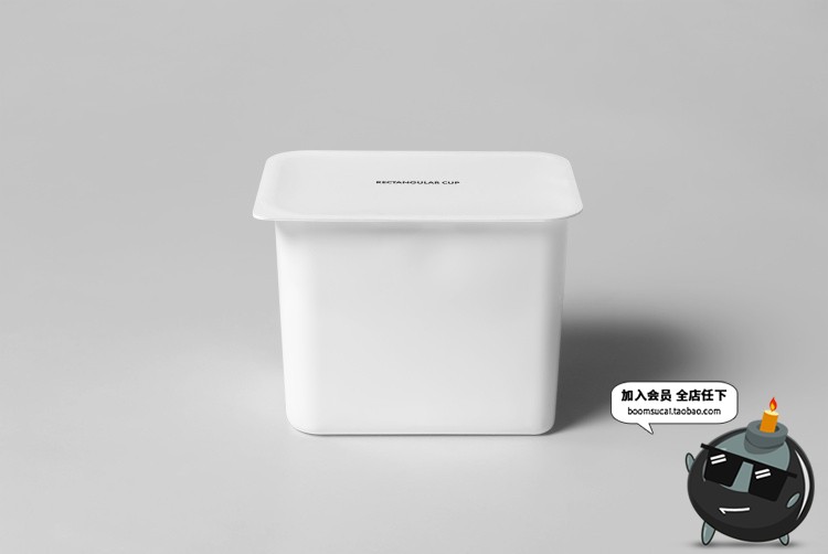 图片[5]-酸奶牛奶纸质杯包装品牌logo效果展示智能文创样机PSD模板PS素材-设计猿