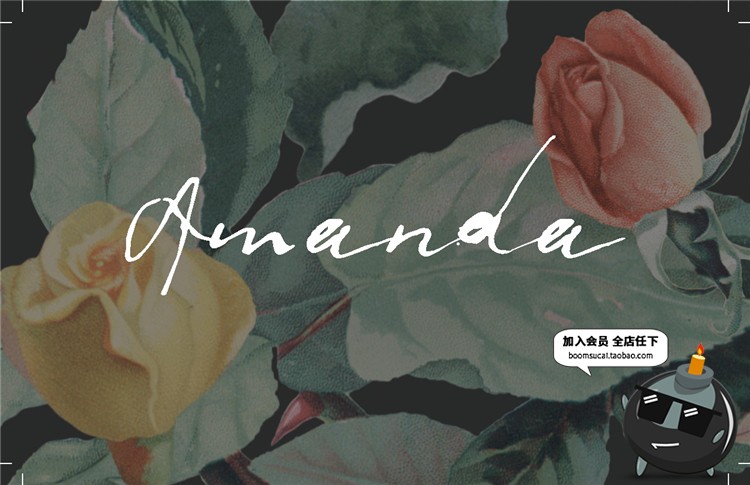 图片[5]-现代花卉森系英式花园婚礼邀请函柬物料卡片模板设计PSD设计素材-设计猿