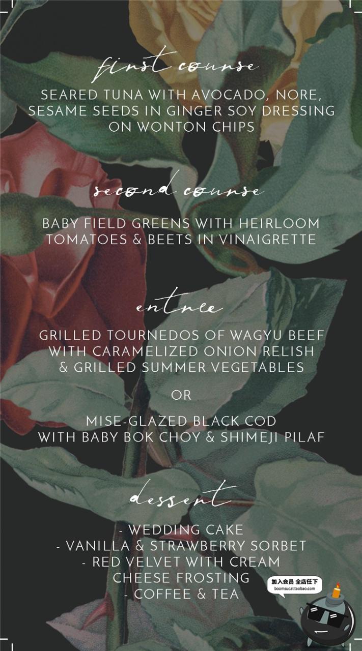 图片[6]-现代花卉森系英式花园婚礼邀请函柬物料卡片模板设计PSD设计素材-设计猿