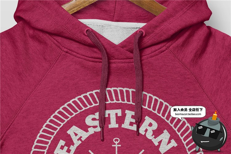 图片[13]-格连帽衫服装卫衣上衣VI文创贴图样机展示模型mockups模板PSD素材-设计猿