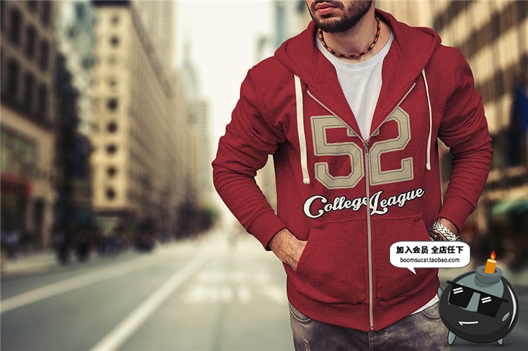 图片[24]-格连帽衫服装卫衣上衣VI文创贴图样机展示模型mockups模板PSD素材-设计猿