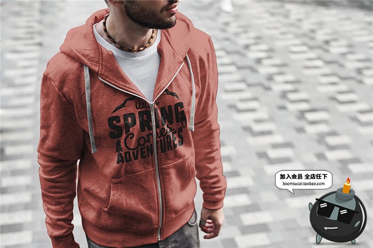 图片[25]-格连帽衫服装卫衣上衣VI文创贴图样机展示模型mockups模板PSD素材-设计猿