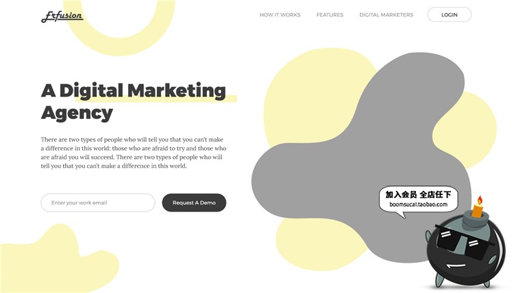 图片[12]-网页网站页面banner海报web首屏UI色调明亮几何简约PSD模板素材-设计猿