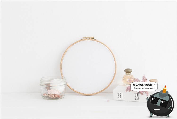 图片[19]-清新花店温馨便签画框VI智能贴图样机展示psd效果图标志模板素材-设计猿