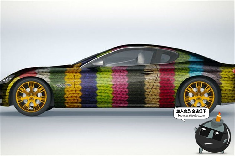 图片[8]-轿车跑车机动车侧面模型贴图喷漆效果展示样机PSD模板设计PS素材-设计猿
