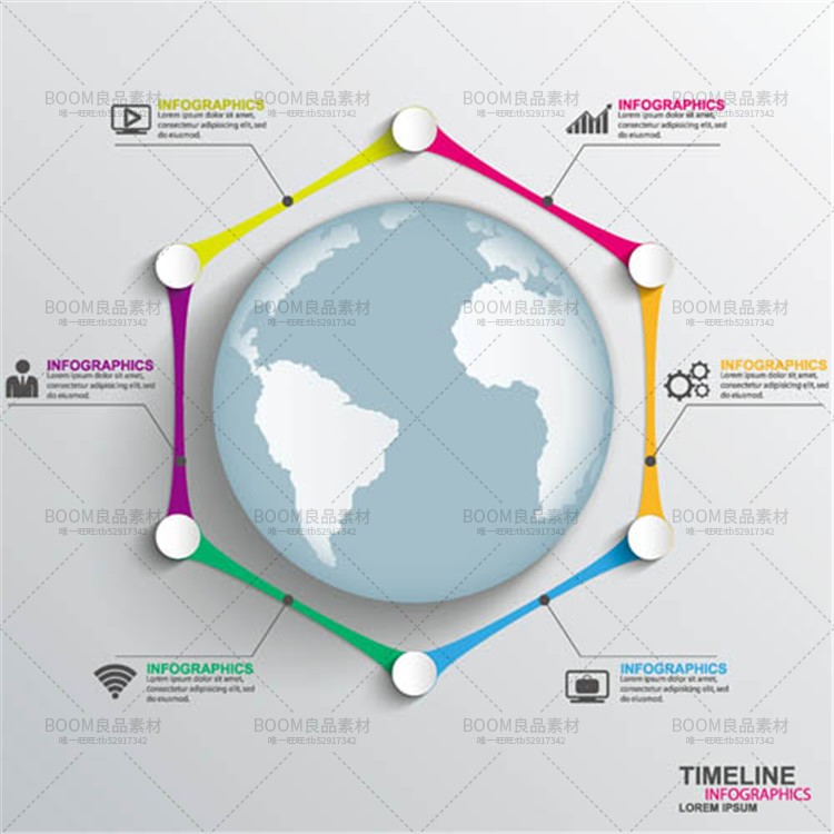 图片[9]-几何饼状扇形数据信息圆形圆柱分析统计图元素图表装饰AI矢量素材-设计猿