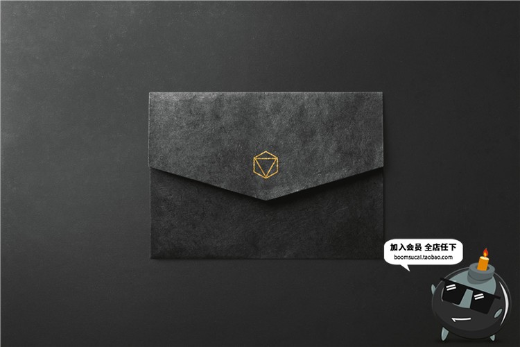 图片[22]-信封邀请函效果图品牌VI信笺卡片请柬展示PS智能贴图PSD样机素材-设计猿
