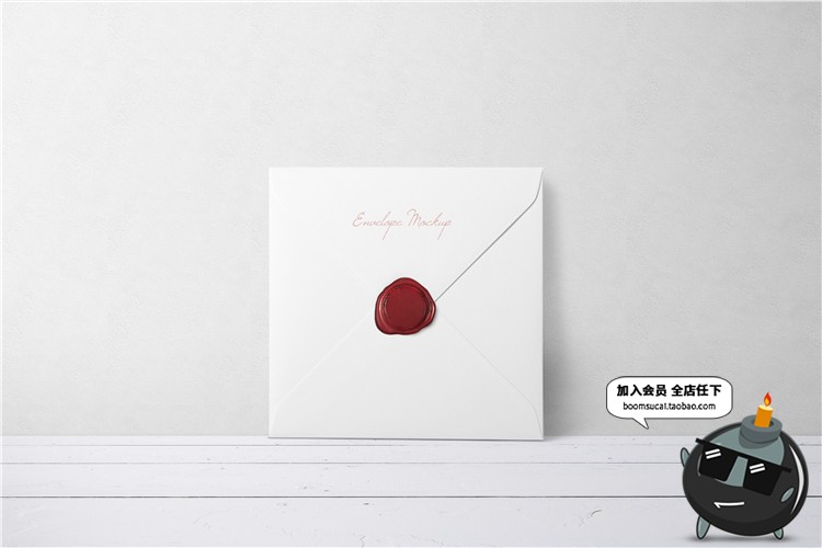 图片[32]-信封邀请函效果图品牌VI信笺卡片请柬展示PS智能贴图PSD样机素材-设计猿