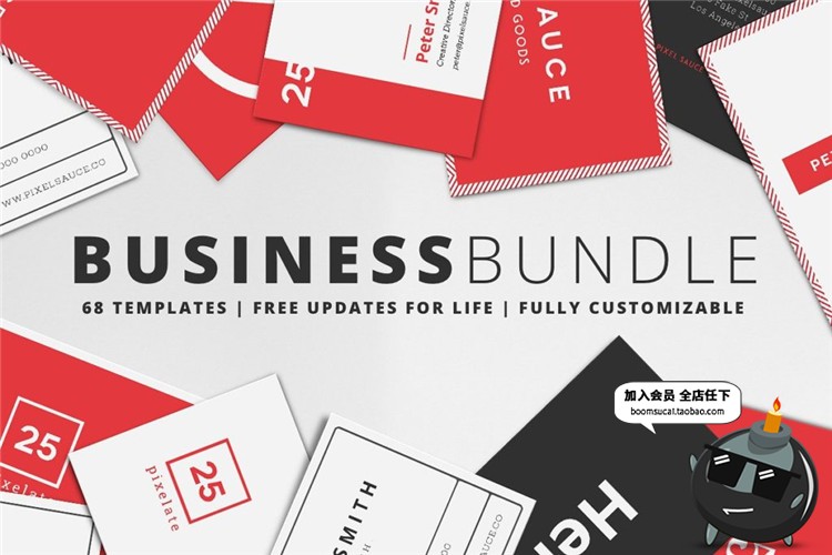 图片[1]-时尚简约国外商务企业个人卡片联系介绍名片设计PSD模板素材-设计猿