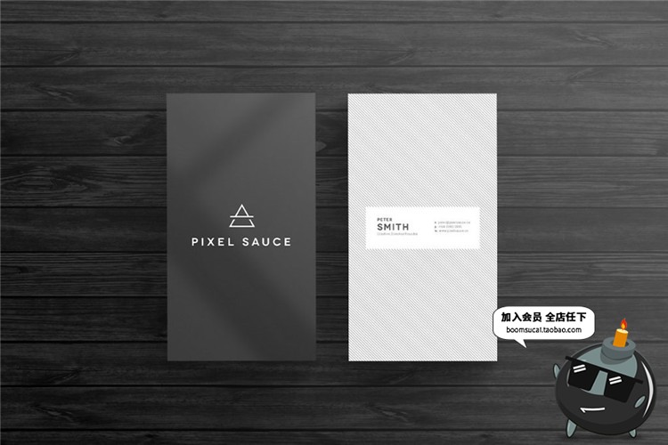 图片[8]-时尚简约国外商务企业个人卡片联系介绍名片设计PSD模板素材-设计猿