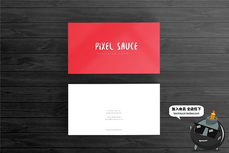 图片[9]-时尚简约国外商务企业个人卡片联系介绍名片设计PSD模板素材-设计猿