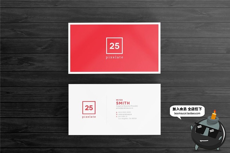 图片[10]-时尚简约国外商务企业个人卡片联系介绍名片设计PSD模板素材-设计猿