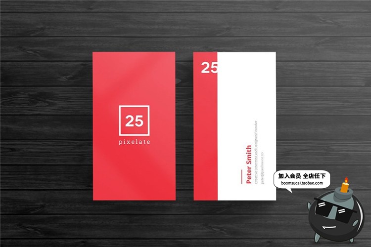 图片[11]-时尚简约国外商务企业个人卡片联系介绍名片设计PSD模板素材-设计猿