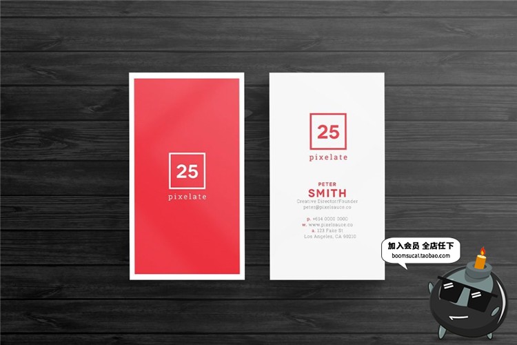 图片[12]-时尚简约国外商务企业个人卡片联系介绍名片设计PSD模板素材-设计猿