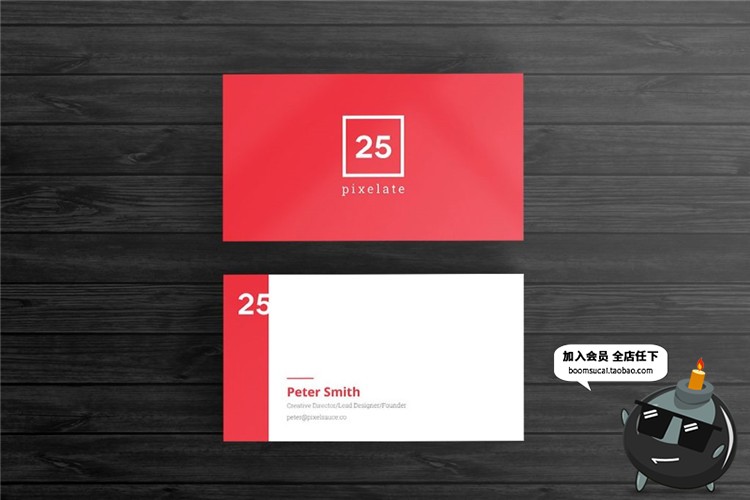 图片[13]-时尚简约国外商务企业个人卡片联系介绍名片设计PSD模板素材-设计猿