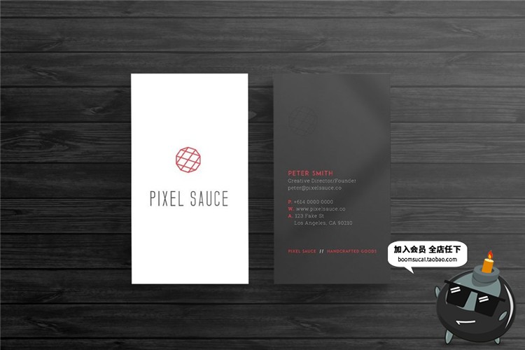 图片[23]-时尚简约国外商务企业个人卡片联系介绍名片设计PSD模板素材-设计猿