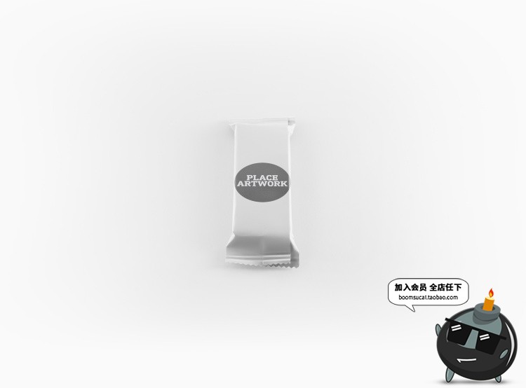 图片[2]-巧克力糖果棒长条包装效果展示智能贴图文创样机素材PSD分层模板-设计猿