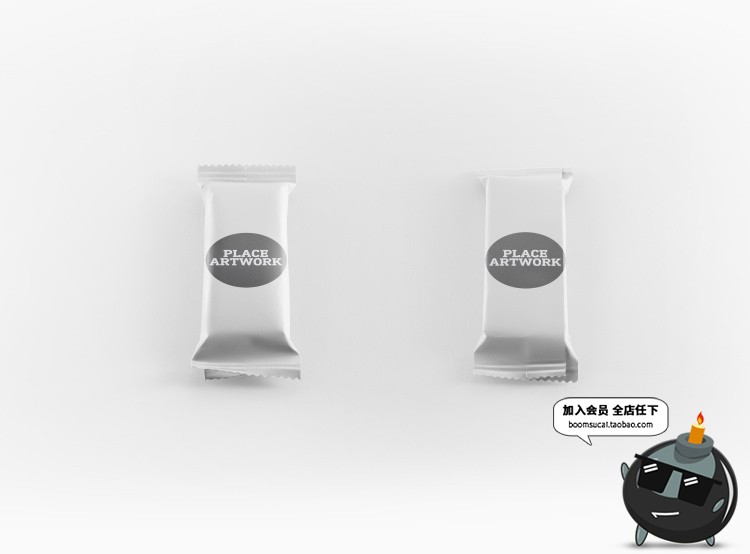 图片[5]-巧克力糖果棒长条包装效果展示智能贴图文创样机素材PSD分层模板-设计猿