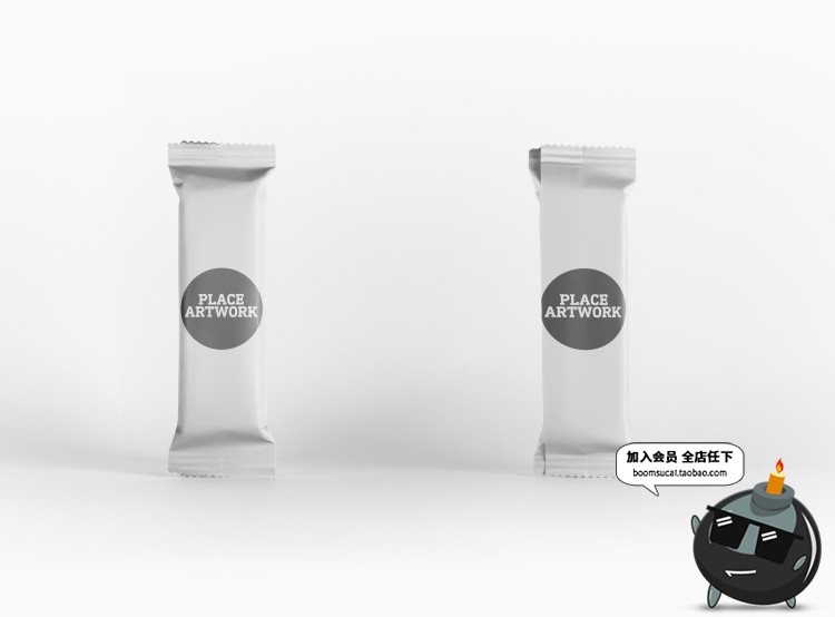图片[9]-巧克力糖果棒长条包装效果展示智能贴图文创样机素材PSD分层模板-设计猿