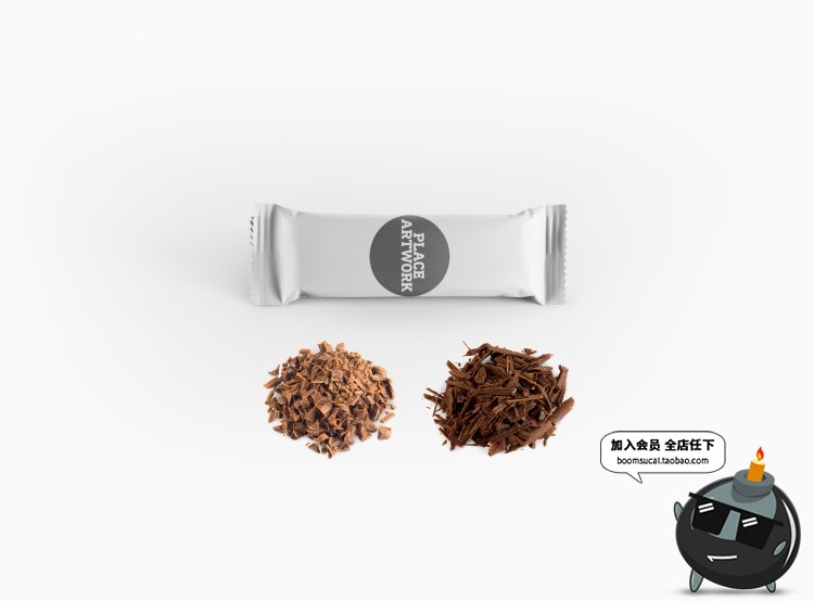 图片[11]-巧克力糖果棒长条包装效果展示智能贴图文创样机素材PSD分层模板-设计猿