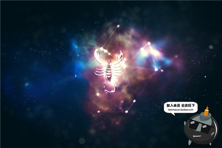 图片[7]-神秘12星座符号神秘标志宇宙星盘线条星空图JPG高清图片背景素材-设计猿