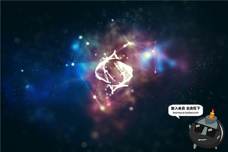 图片[11]-神秘12星座符号神秘标志宇宙星盘线条星空图JPG高清图片背景素材-设计猿