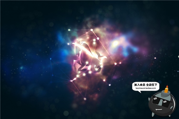 图片[13]-神秘12星座符号神秘标志宇宙星盘线条星空图JPG高清图片背景素材-设计猿