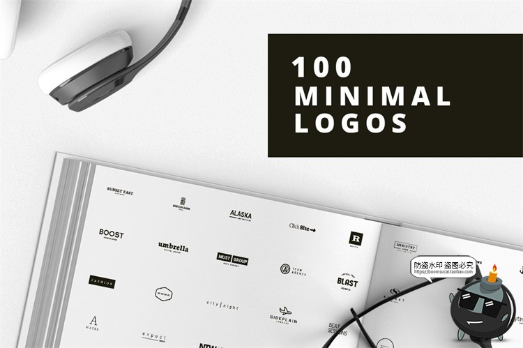 图片[2]-英文简约徽标图标商标品牌LOGO图形AI矢量PSD模板源文件PS素材-设计猿