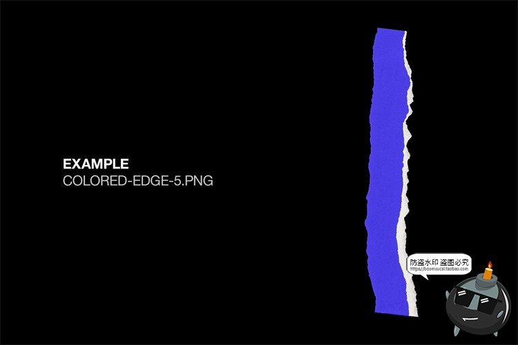 图片[2]-高清潮流复古做旧纸张撕边撕纸边缘纹理背景底纹图片PNG免抠素材-设计猿