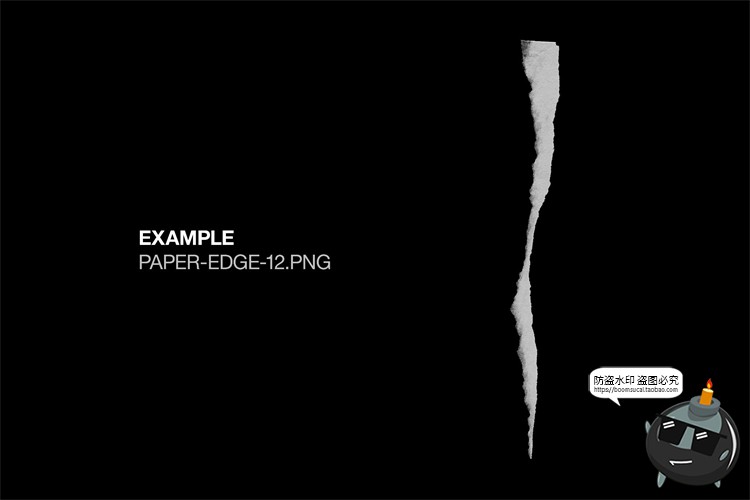 图片[5]-高清潮流复古做旧纸张撕边撕纸边缘纹理背景底纹图片PNG免抠素材-设计猿