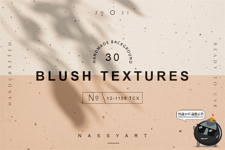 图片[1]-复古手工纸文艺优雅金色干花底纹纹理肌理高清背景JPG图片素材-设计猿