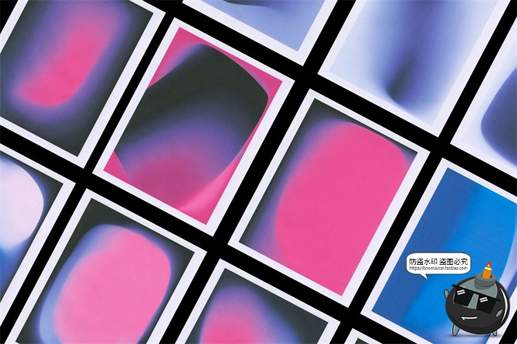 图片[2]-复古渐变纹理颗粒噪点霓虹背景海报底纹叠加纹理合成JPG图片素材-设计猿