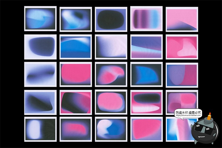 图片[6]-复古渐变纹理颗粒噪点霓虹背景海报底纹叠加纹理合成JPG图片素材-设计猿