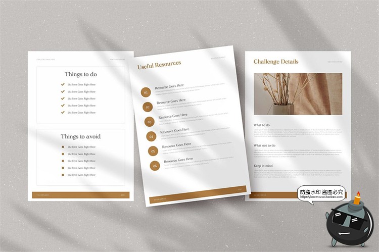 图片[6]-工作计划表单表格待办事项办公日程规划画册AI矢量PSD模板素材-设计猿