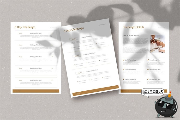 图片[7]-工作计划表单表格待办事项办公日程规划画册AI矢量PSD模板素材-设计猿