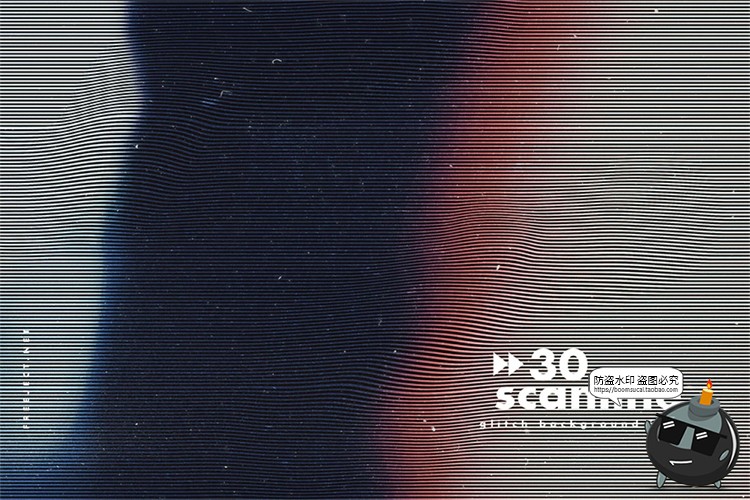 图片[8]-故障扫描线失真印刷故障扭曲纹理海报底纹背景后期合成JPG图素材-设计猿