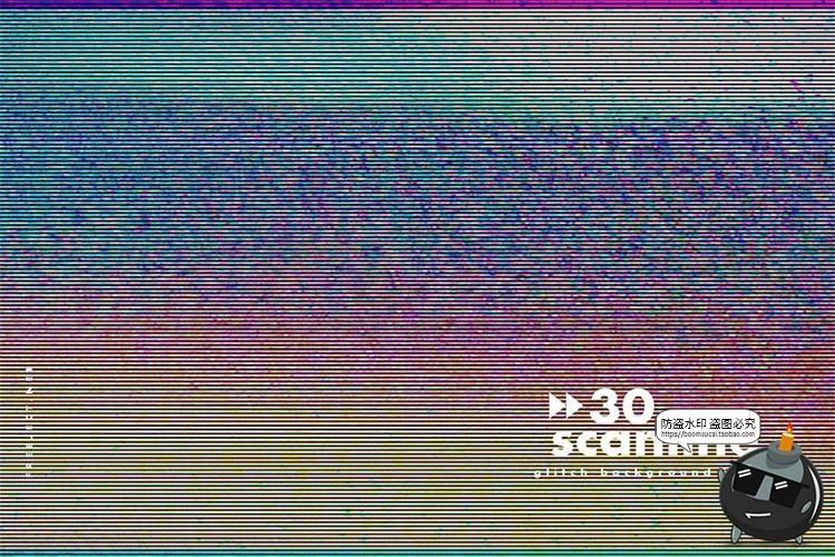 图片[15]-故障扫描线失真印刷故障扭曲纹理海报底纹背景后期合成JPG图素材-设计猿