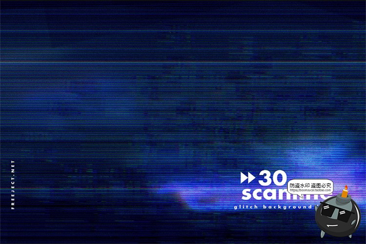 图片[17]-故障扫描线失真印刷故障扭曲纹理海报底纹背景后期合成JPG图素材-设计猿