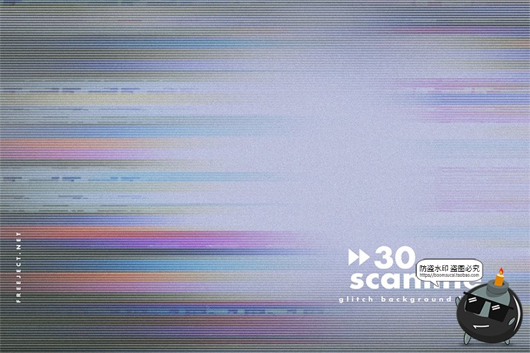 图片[25]-故障扫描线失真印刷故障扭曲纹理海报底纹背景后期合成JPG图素材-设计猿