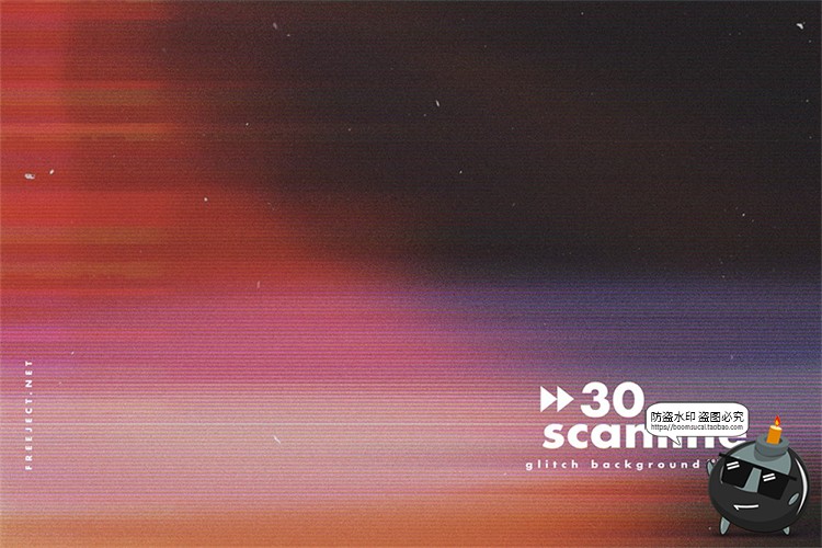 图片[27]-故障扫描线失真印刷故障扭曲纹理海报底纹背景后期合成JPG图素材-设计猿