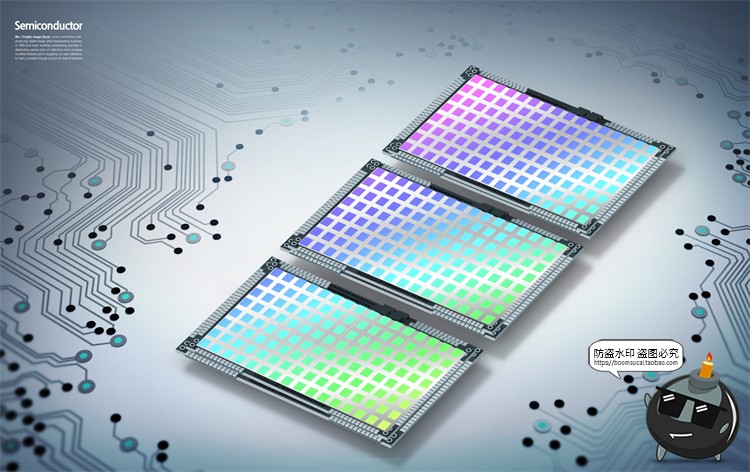 图片[7]-半导体集成电路CPU芯片未来科幻科技数码电子广告海报PSD模板素材-设计猿