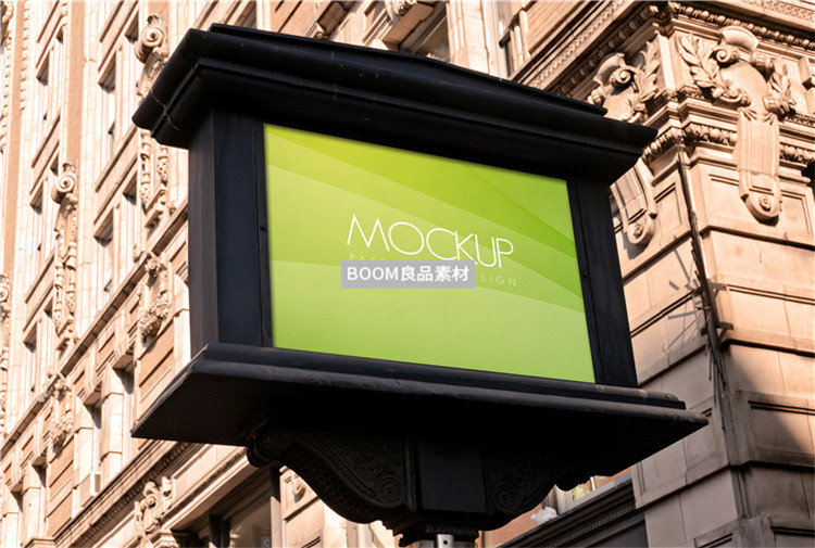 图片[8]-店铺户外招牌店招广告牌灯箱效果展示样机PSD模板智能贴图PS素材-设计猿