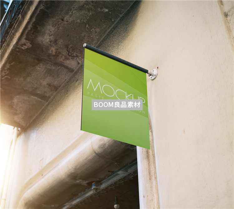 图片[9]-店铺户外招牌店招广告牌灯箱效果展示样机PSD模板智能贴图PS素材-设计猿